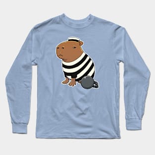 Capybara Prisioner Long Sleeve T-Shirt